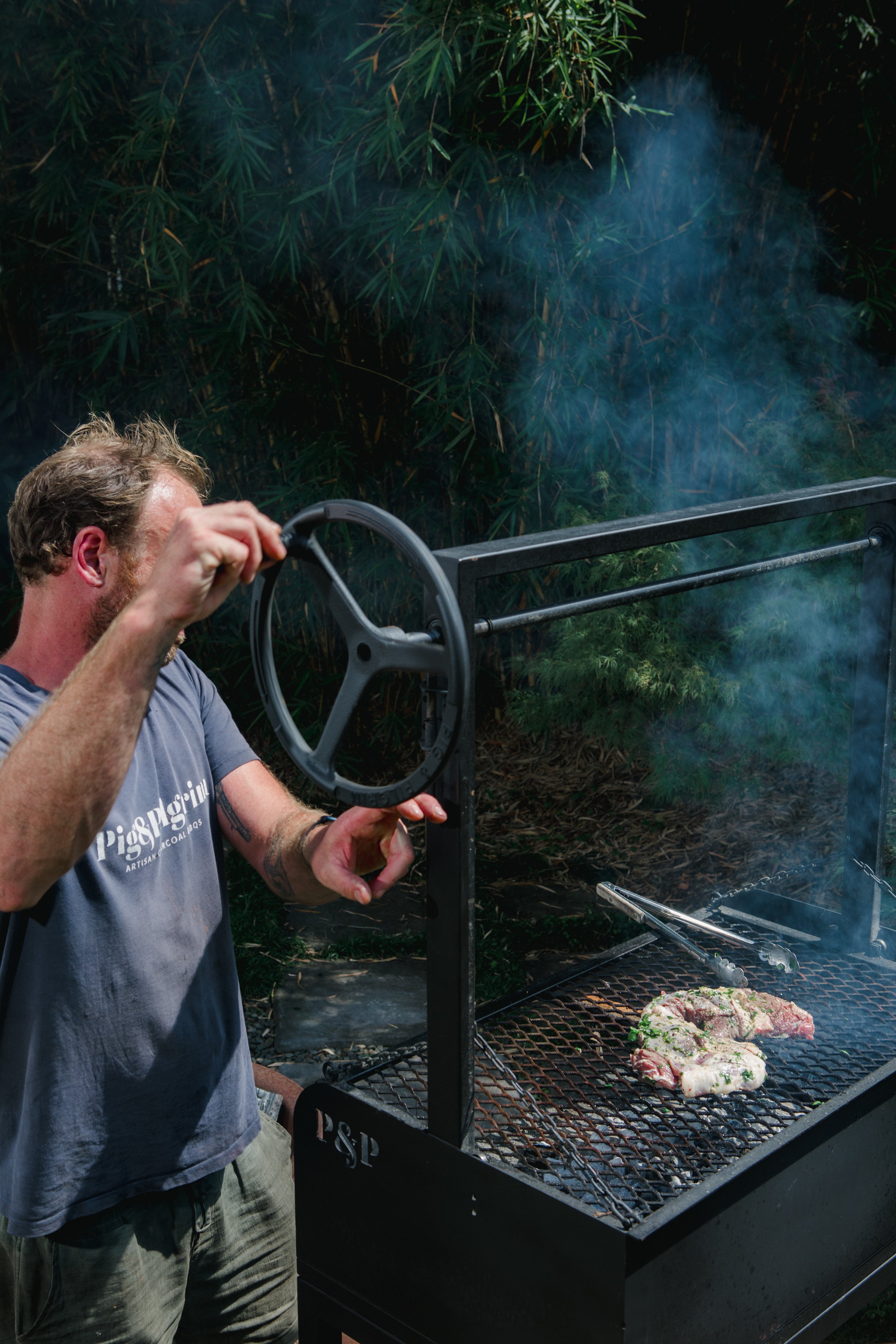 Handmade parrilla BBQ for the backyard delivers Australia-wide
