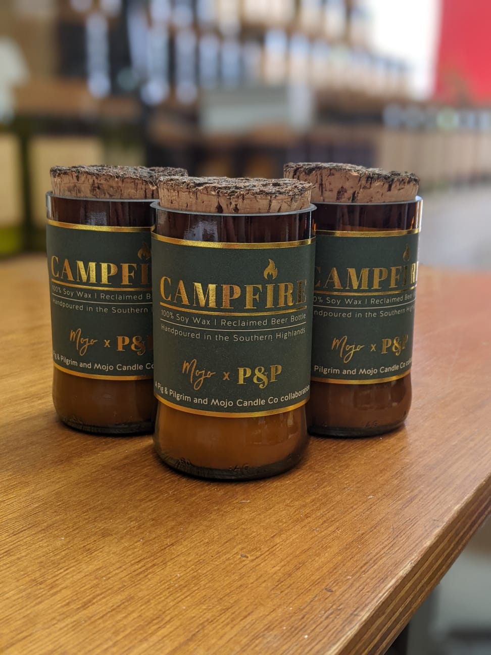 LIMITED EDITION: Mojo x Pig & Pilgrim Campfire candle