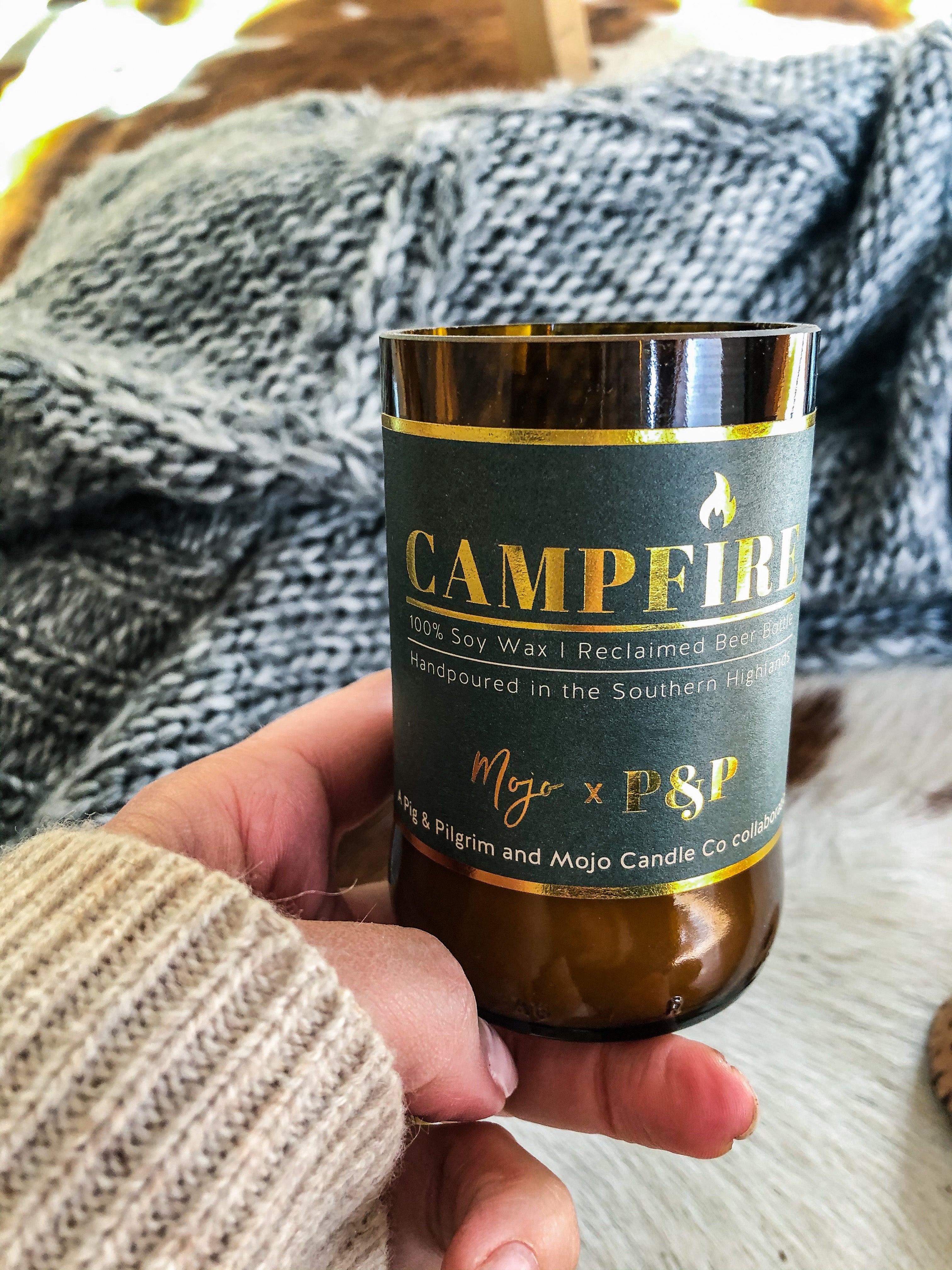 LIMITED EDITION: Mojo x Pig & Pilgrim Campfire candle
