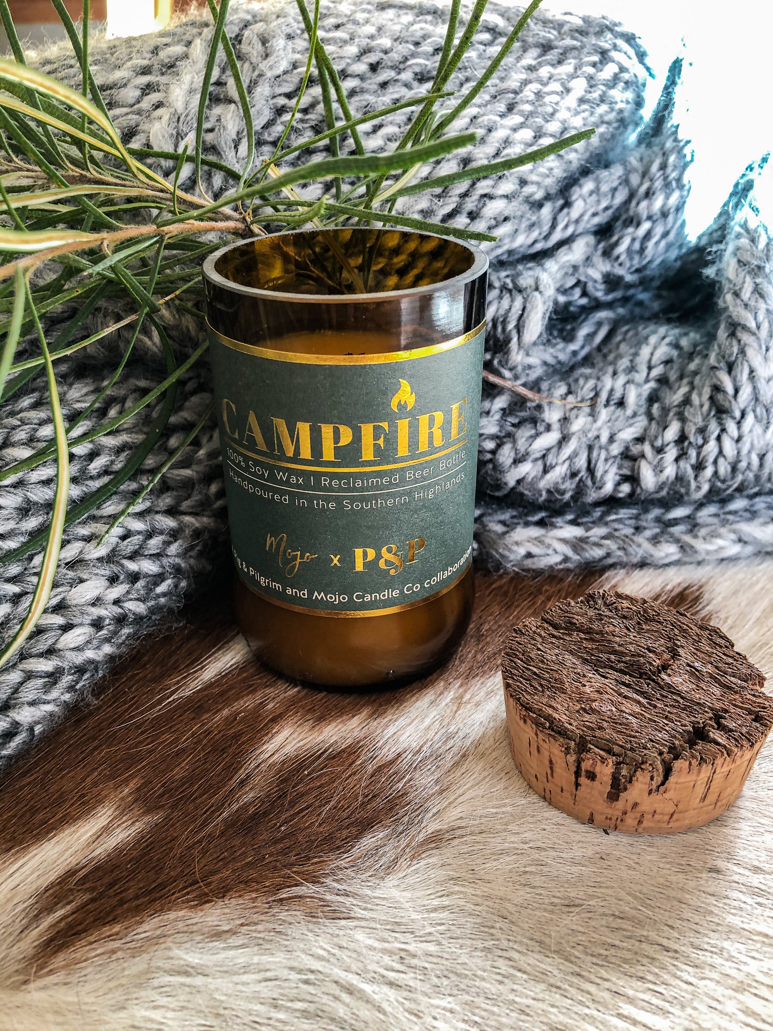 LIMITED EDITION: Mojo x Pig & Pilgrim Campfire candle