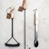 Pig & Pilgrim accessories tool pack including wire brush, coal scraper, tongs